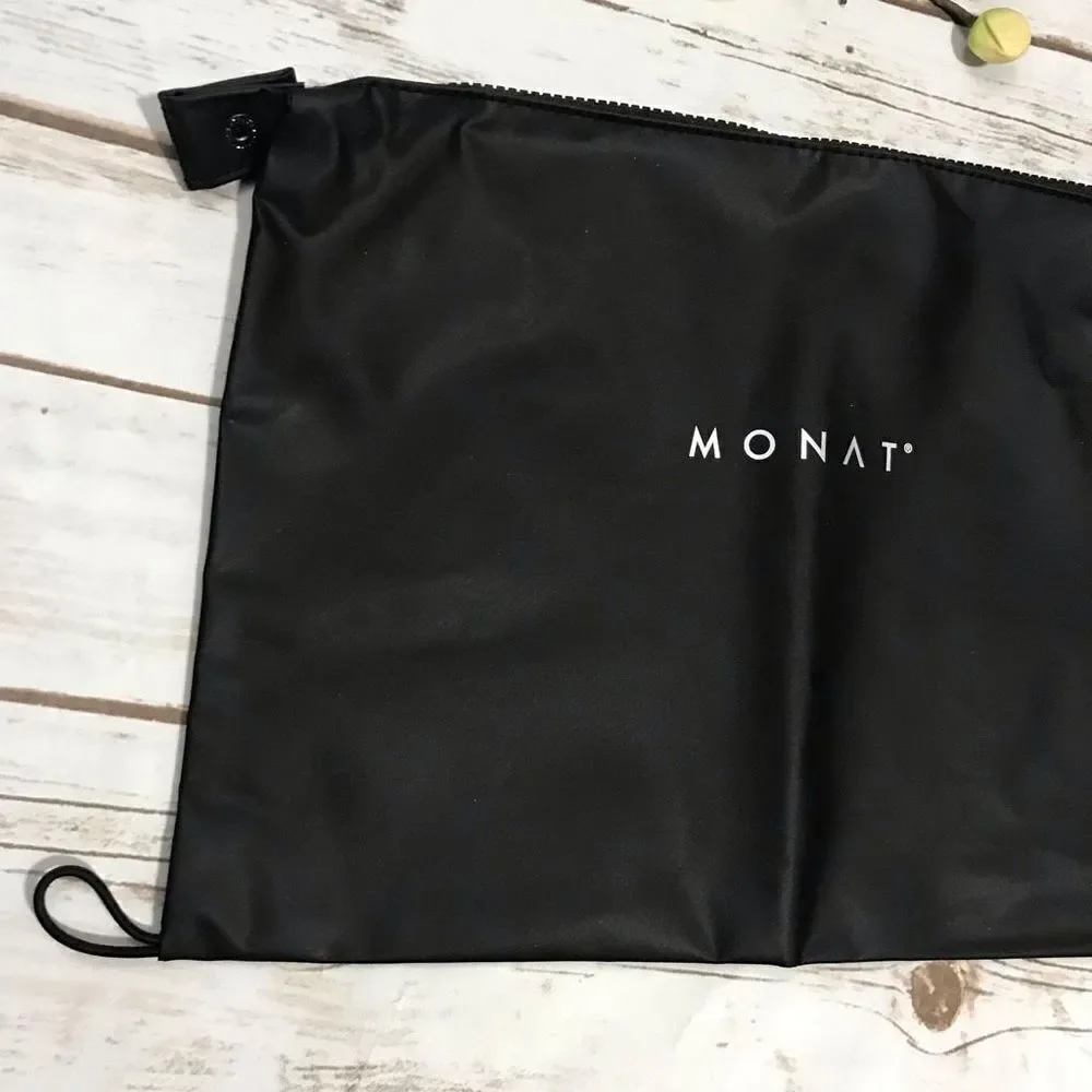 d‎ Monat Black  Pouch Bag makeup bag wet bag swim